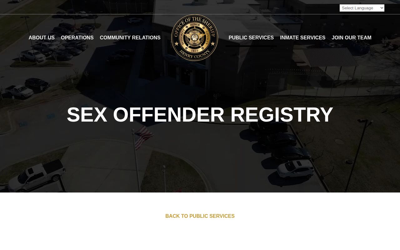 Henry County released inmate registry photo source
